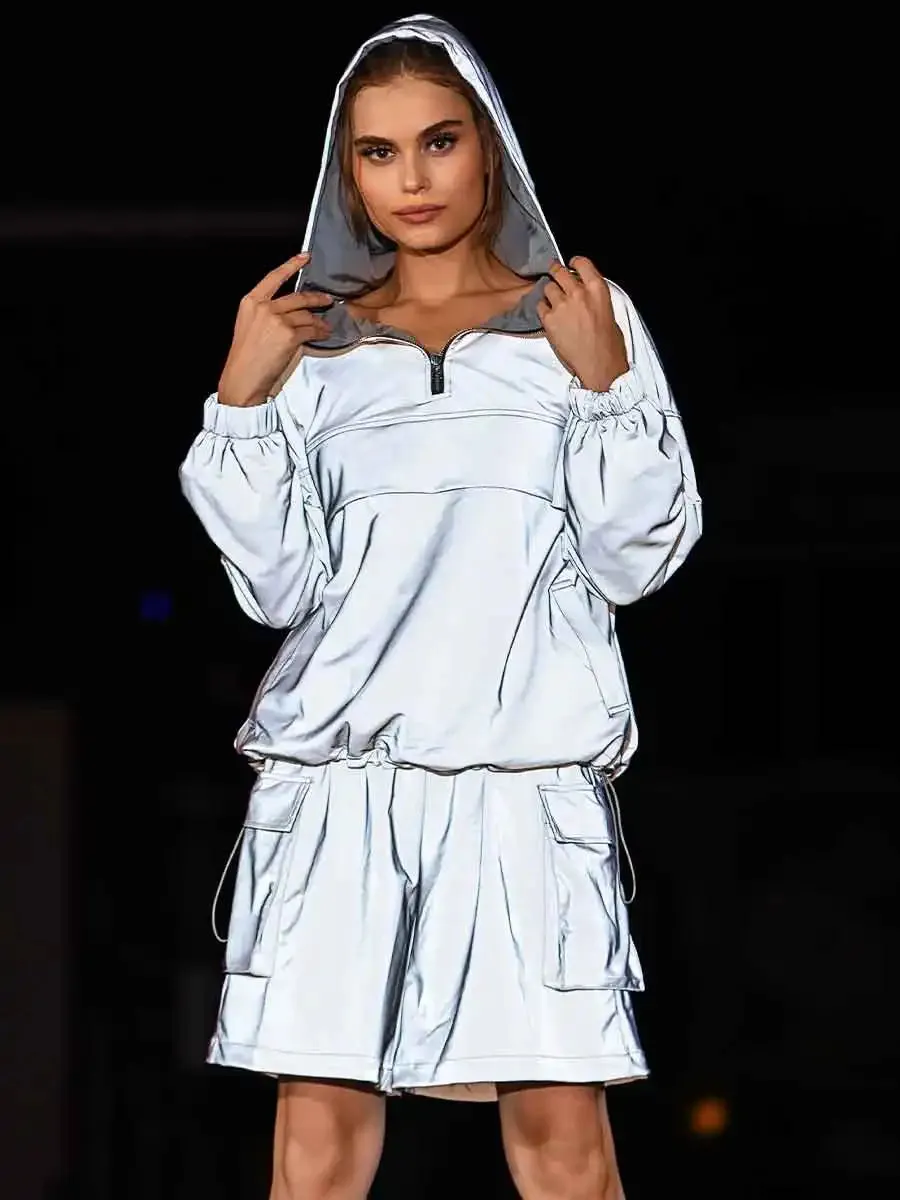 2024 Fall Night Running Reflective Casual Suit