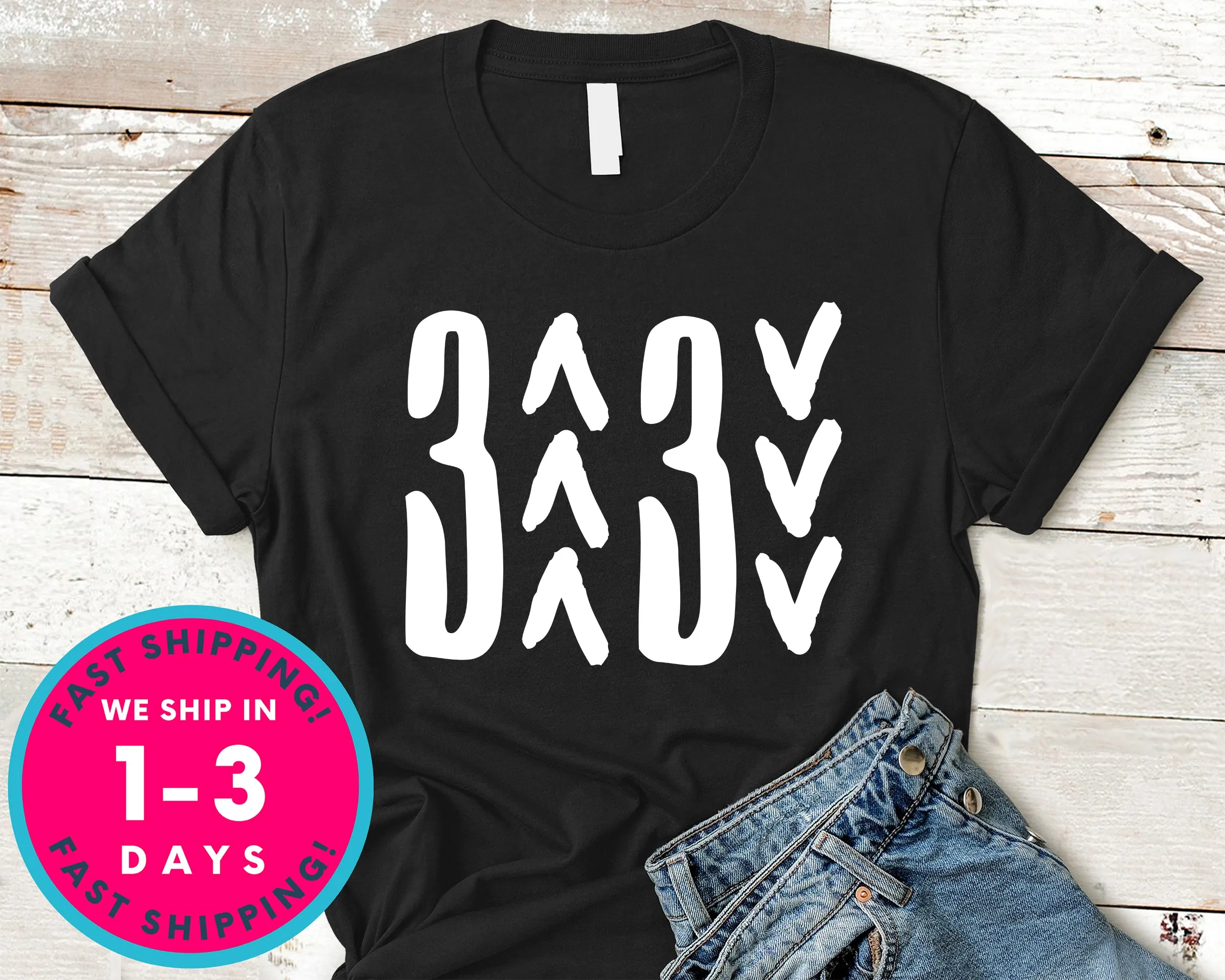 3 Up 3 Down Baseball Softball Tee T-Shirt - Sports Shirt