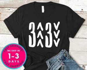 3 Up 3 Down Baseball Softball Tee T-Shirt - Sports Shirt