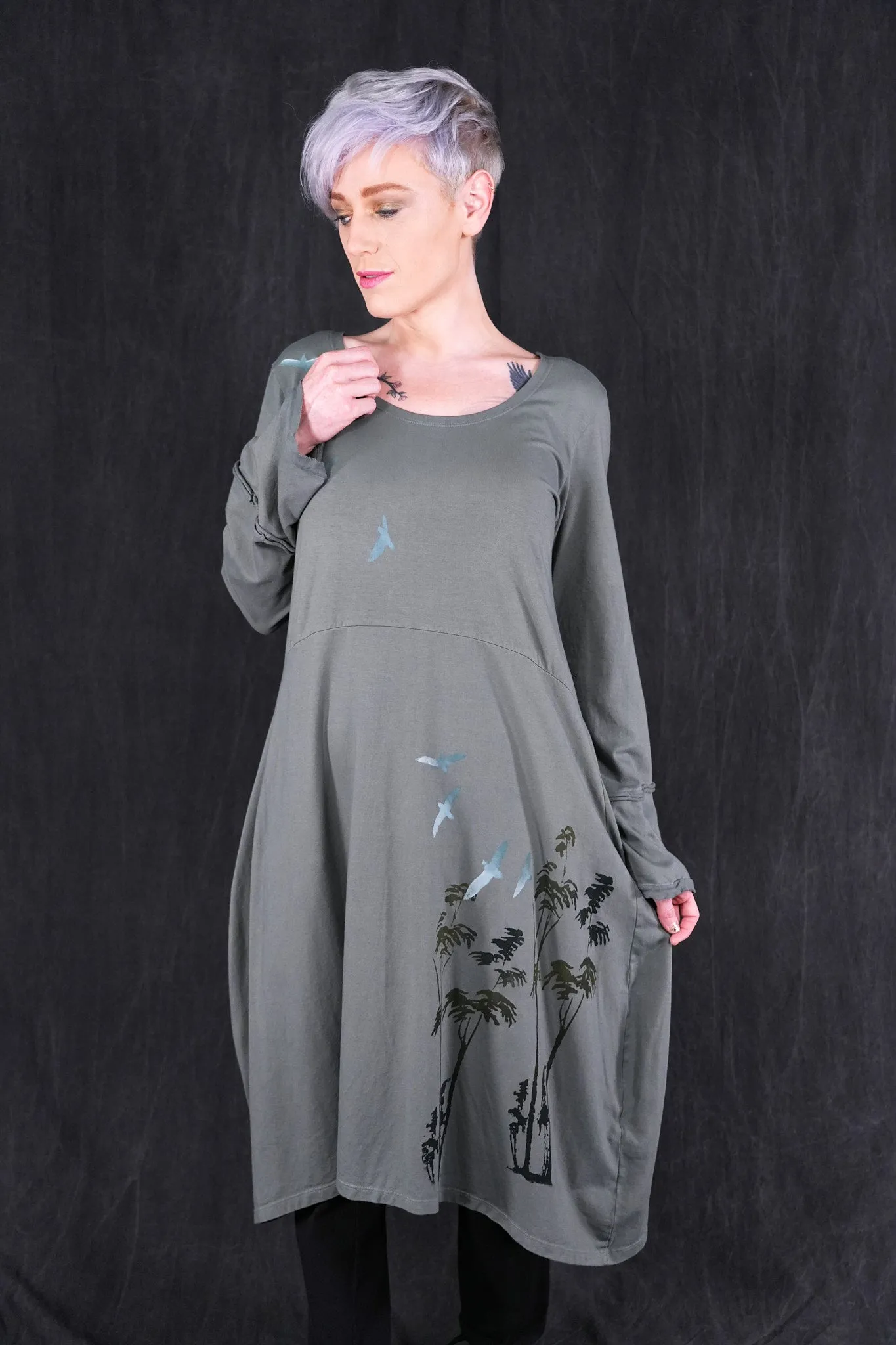 7230 Amelie Dress Smudge Stick Flight Shade-P
