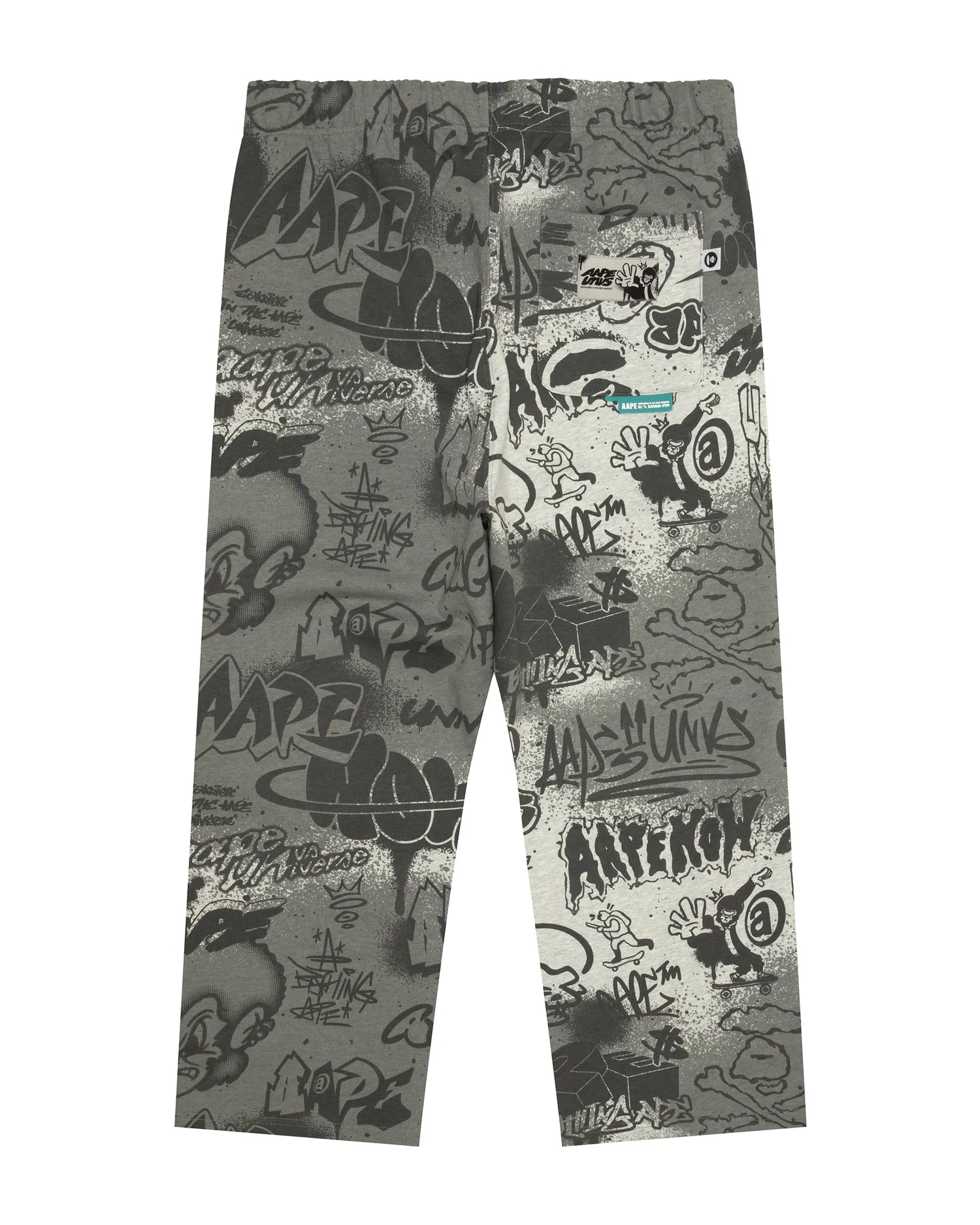 AAPEUNVS graffiti print sweat pants
