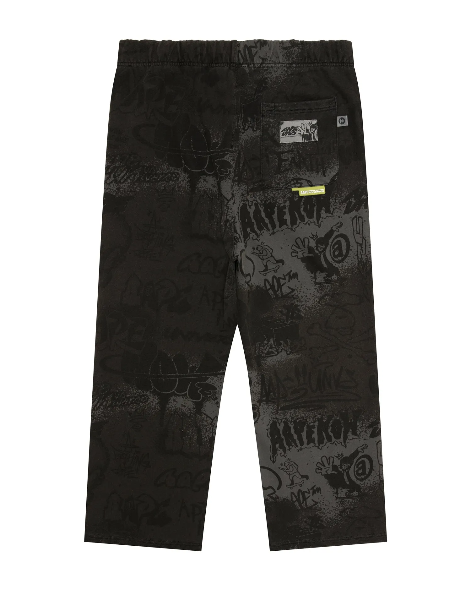 AAPEUNVS graffiti print sweat pants