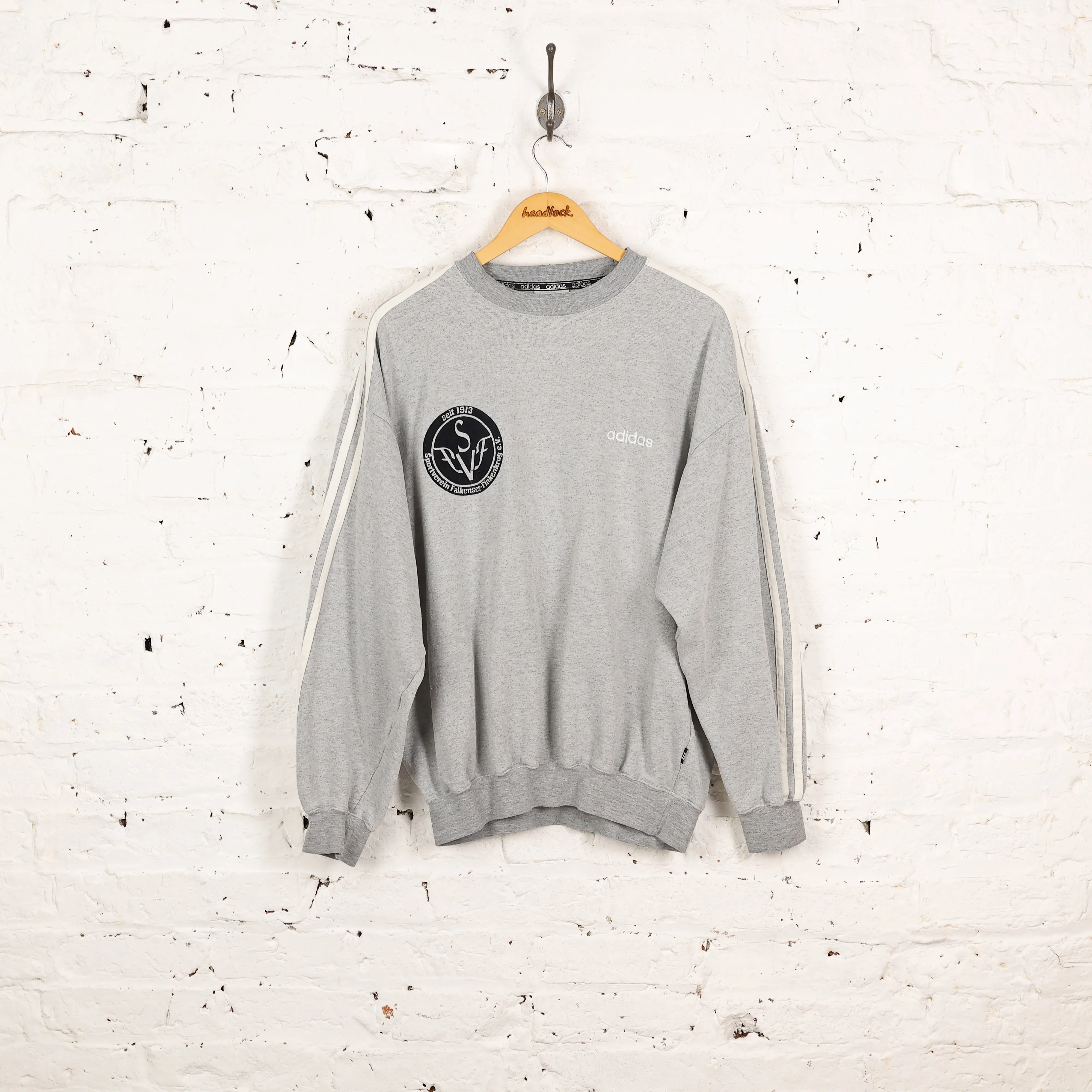 Adidas 90s Sweatshirt - Grey - L