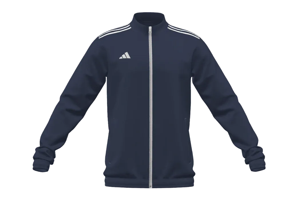 ADIDAS ENTRADA 22 TRACK JACKET FULL ZIP NAVY MENS