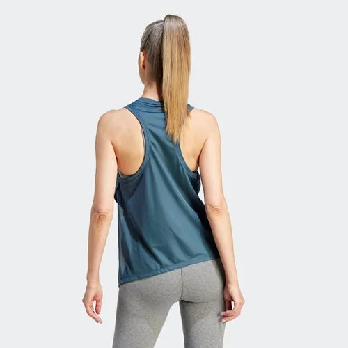 Adidas Womens Aeroready Quickburn Tank Arctic Night