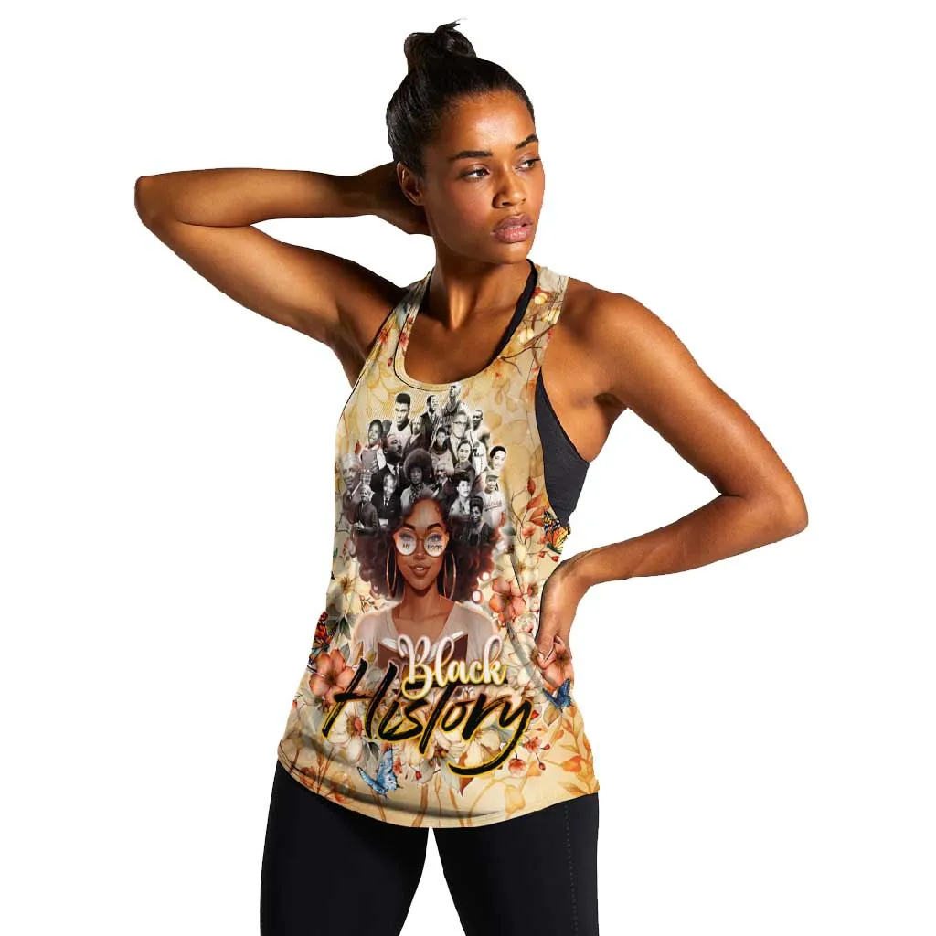 African Women Black History Women Racerback Tank Civil Rights Leaders My Roots DT02