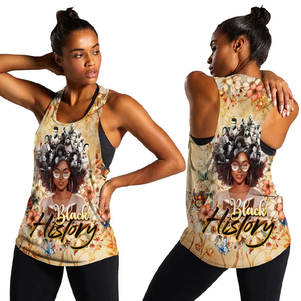 African Women Black History Women Racerback Tank Civil Rights Leaders My Roots DT02