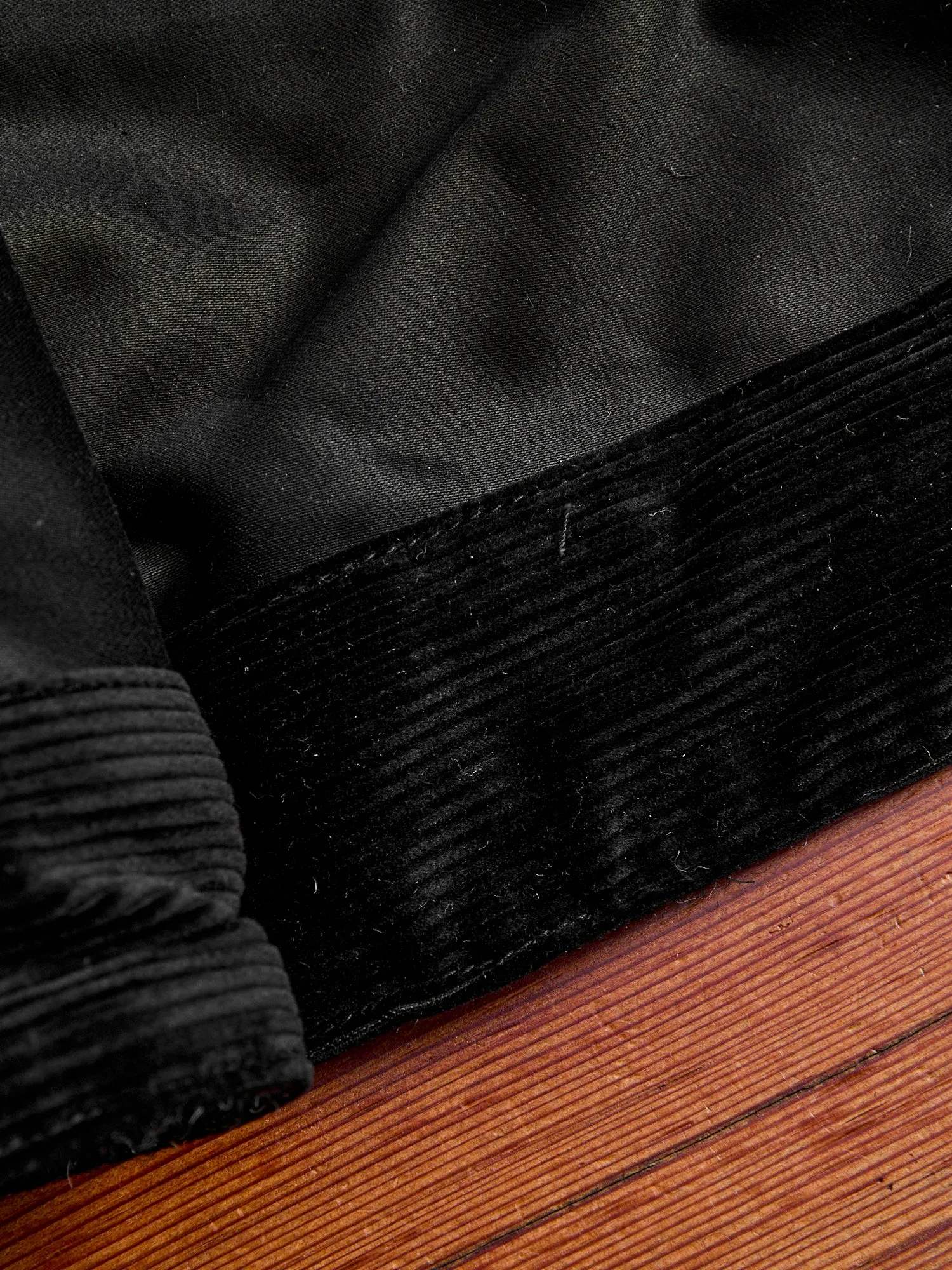 Alcorn Jacket in Black Wool