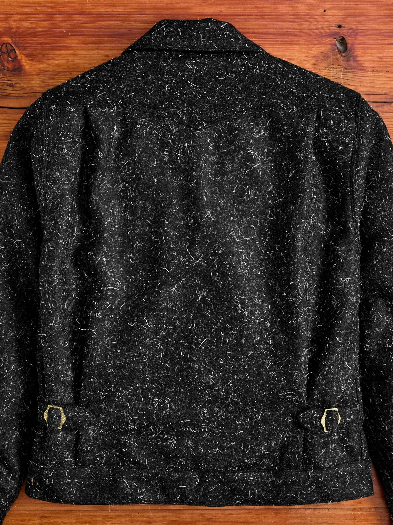 Alcorn Jacket in Black Wool