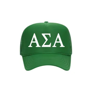 Alpha Sigma Alpha Trucker Hat