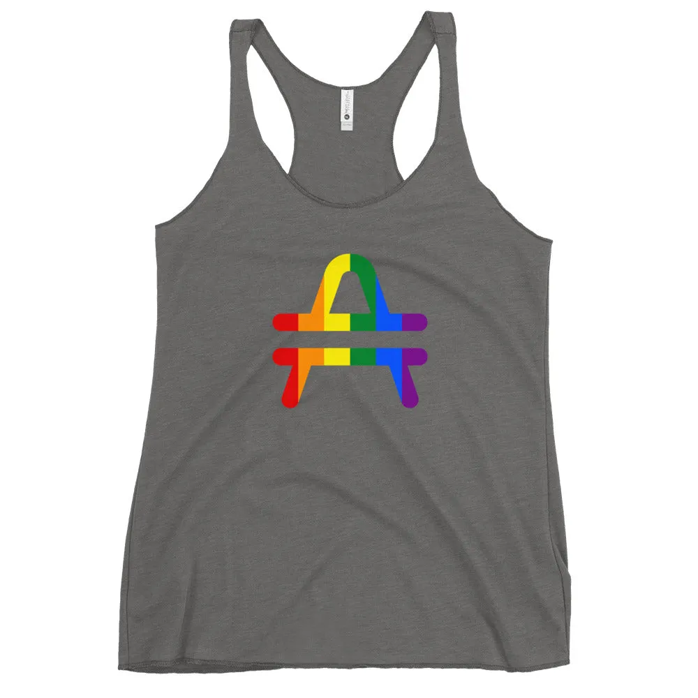 AMP Token Inverse PRIDE Racerback Tank