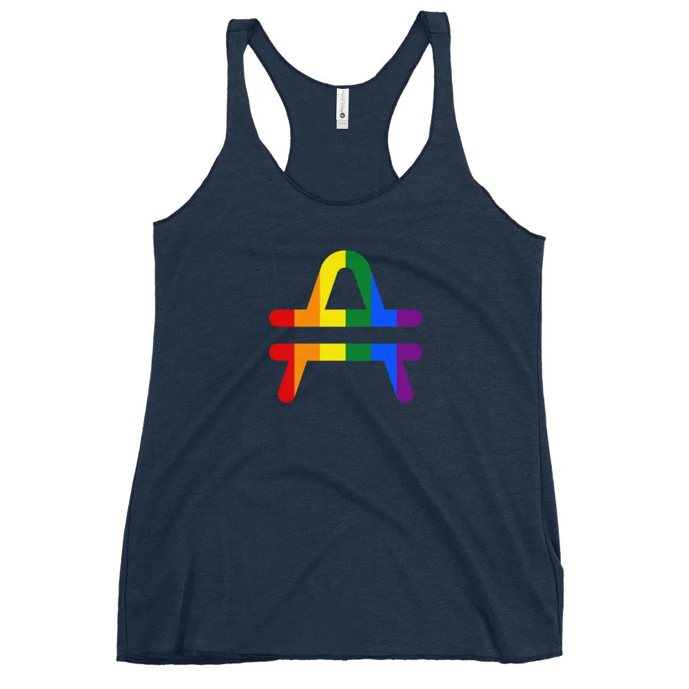 AMP Token Inverse PRIDE Racerback Tank