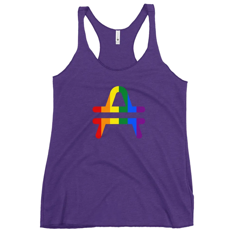 AMP Token Inverse PRIDE Racerback Tank