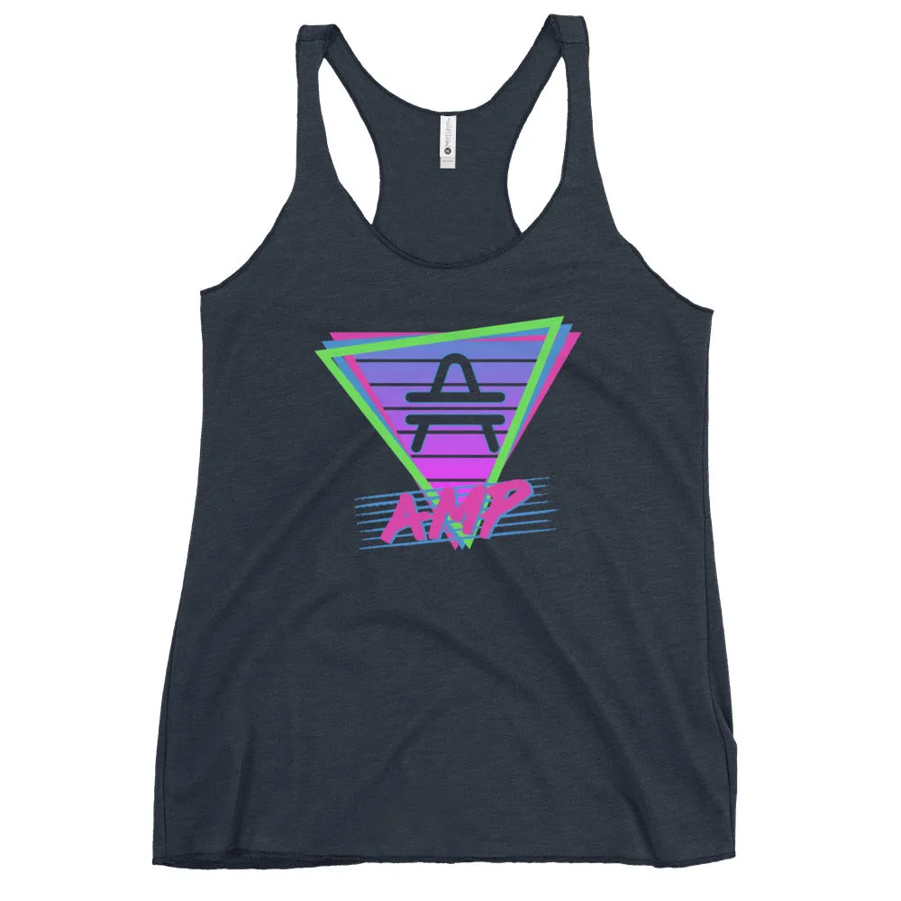 AMP Token Retro Vice Night Racerback Tank