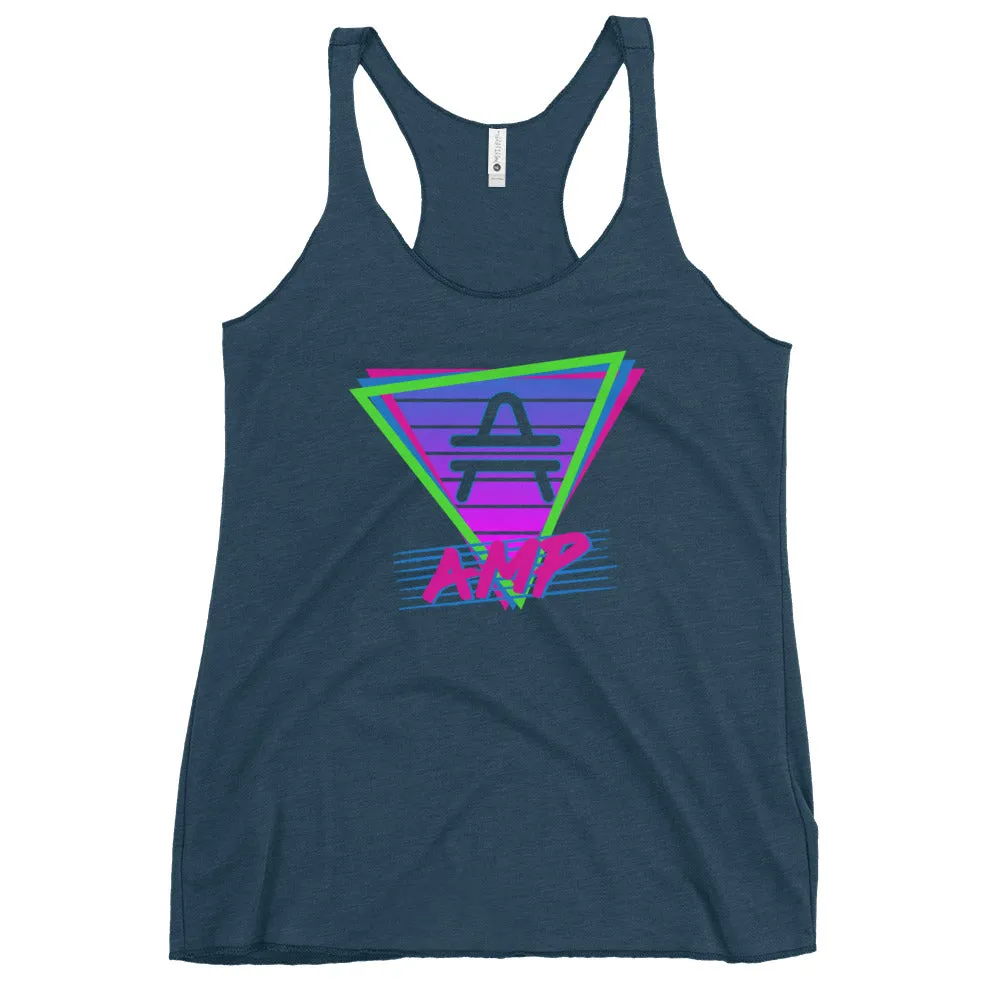 AMP Token Retro Vice Night Racerback Tank