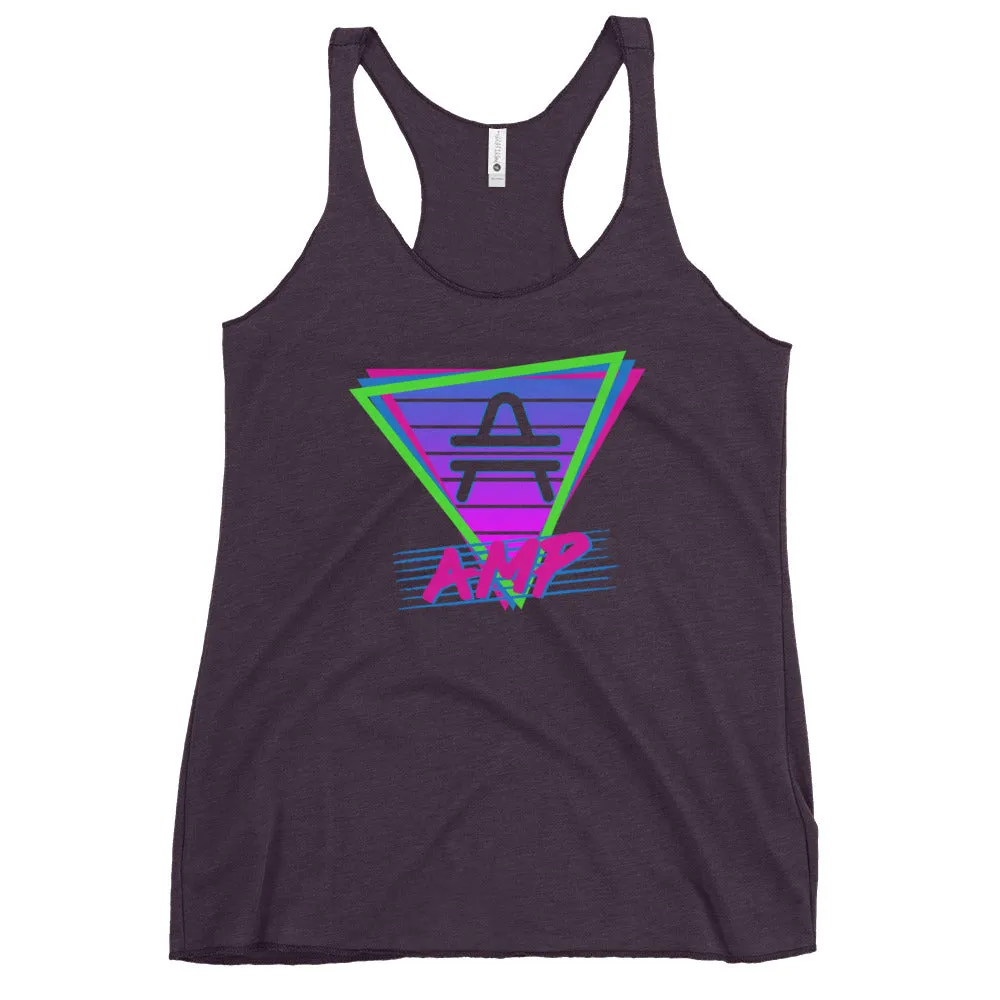 AMP Token Retro Vice Night Racerback Tank