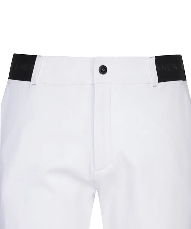 ANEW Golf: Women Side Logo Band Point Incision L/PT - White