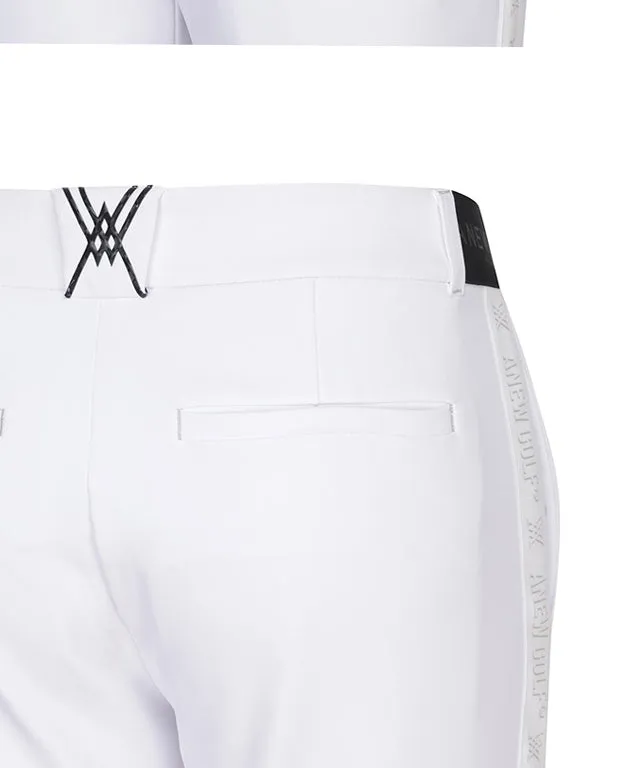 ANEW Golf: Women Side Logo Band Point Incision L/PT - White