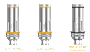 ASPIRE CLEITO REPLACEMENT COILS - 5 PACK
