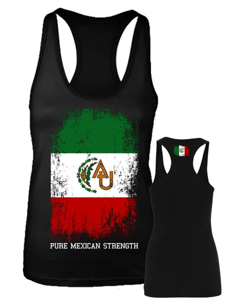 Athletics United " MEXICAN STRENGTH" Racerback