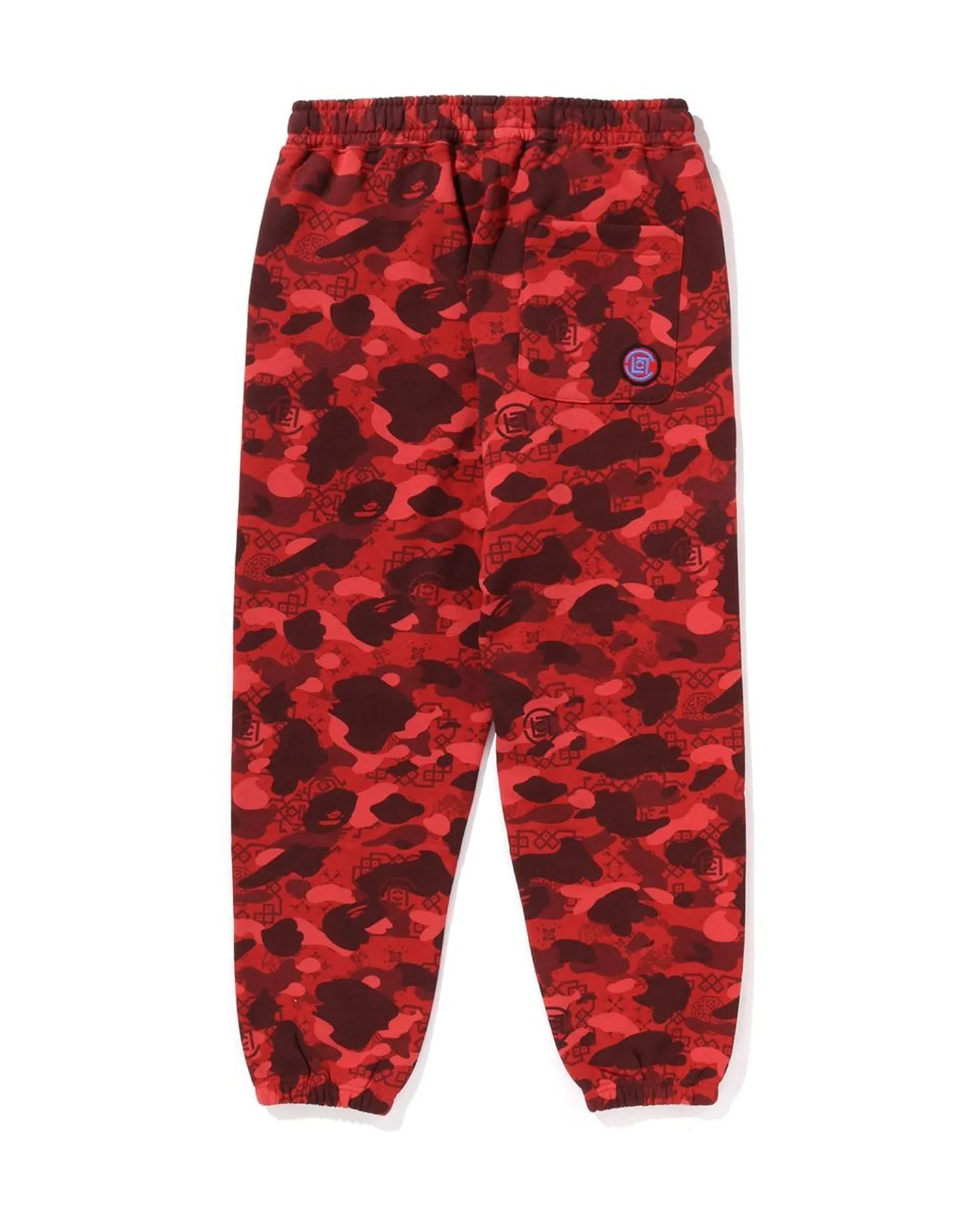 BAPE X Clot Camo Logo Sweat Pants