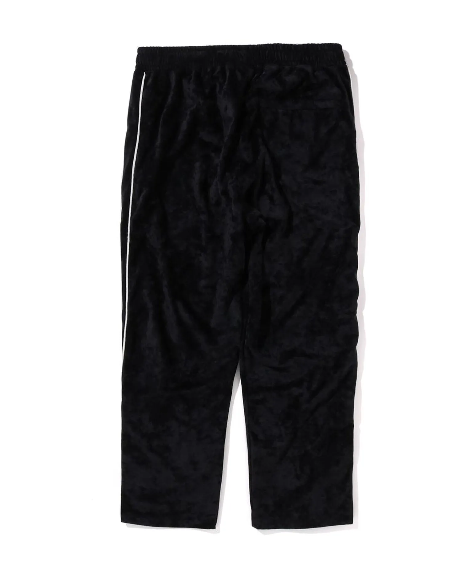 Bathing Ape Logo Velvet Loose Fit Pants
