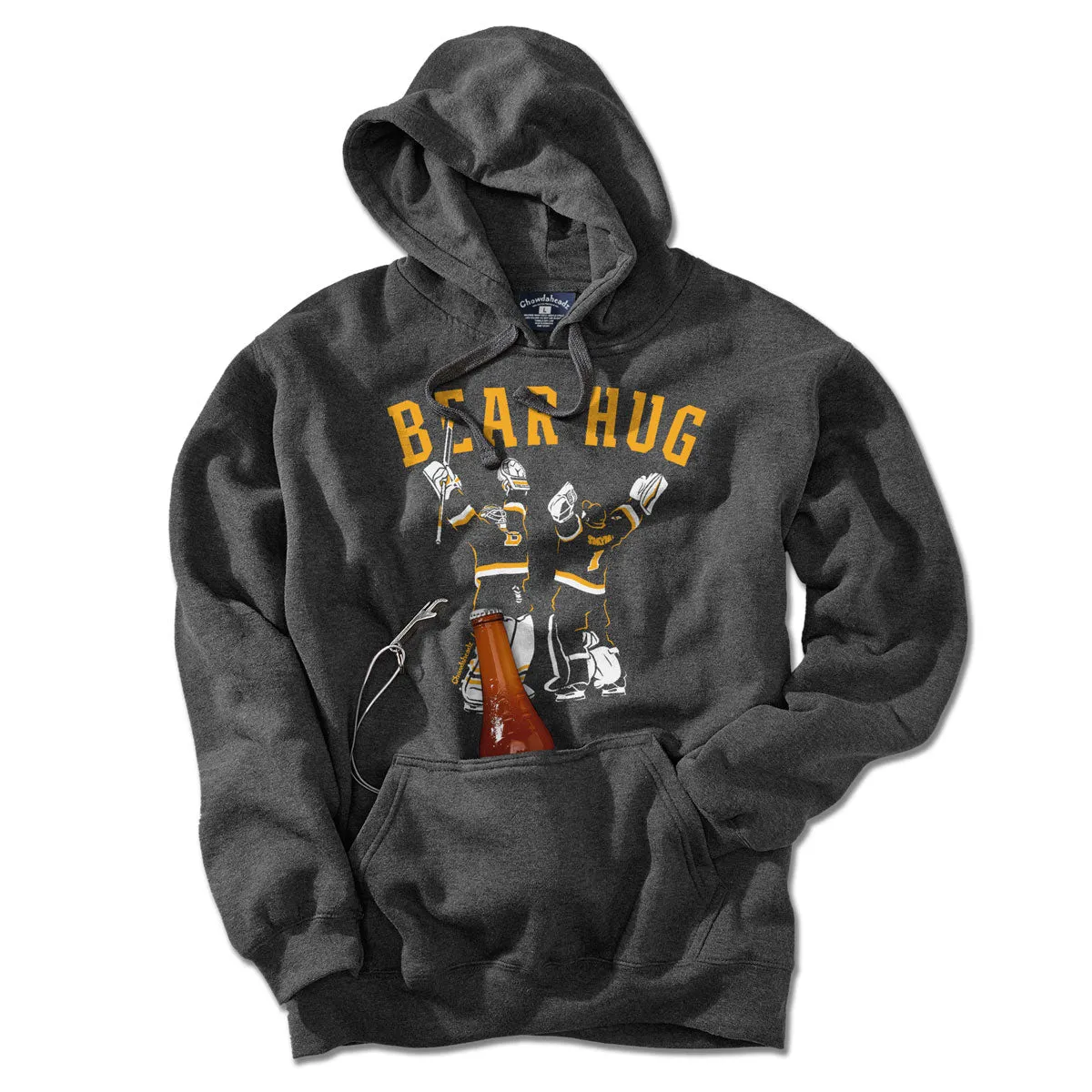 Bear Hug Boston Hockey Tailgater Hoodie