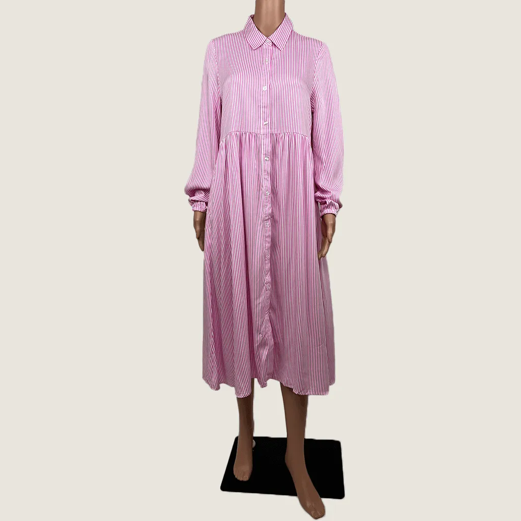 Betty Basic Bellamy Shirt Maxi Dress 6