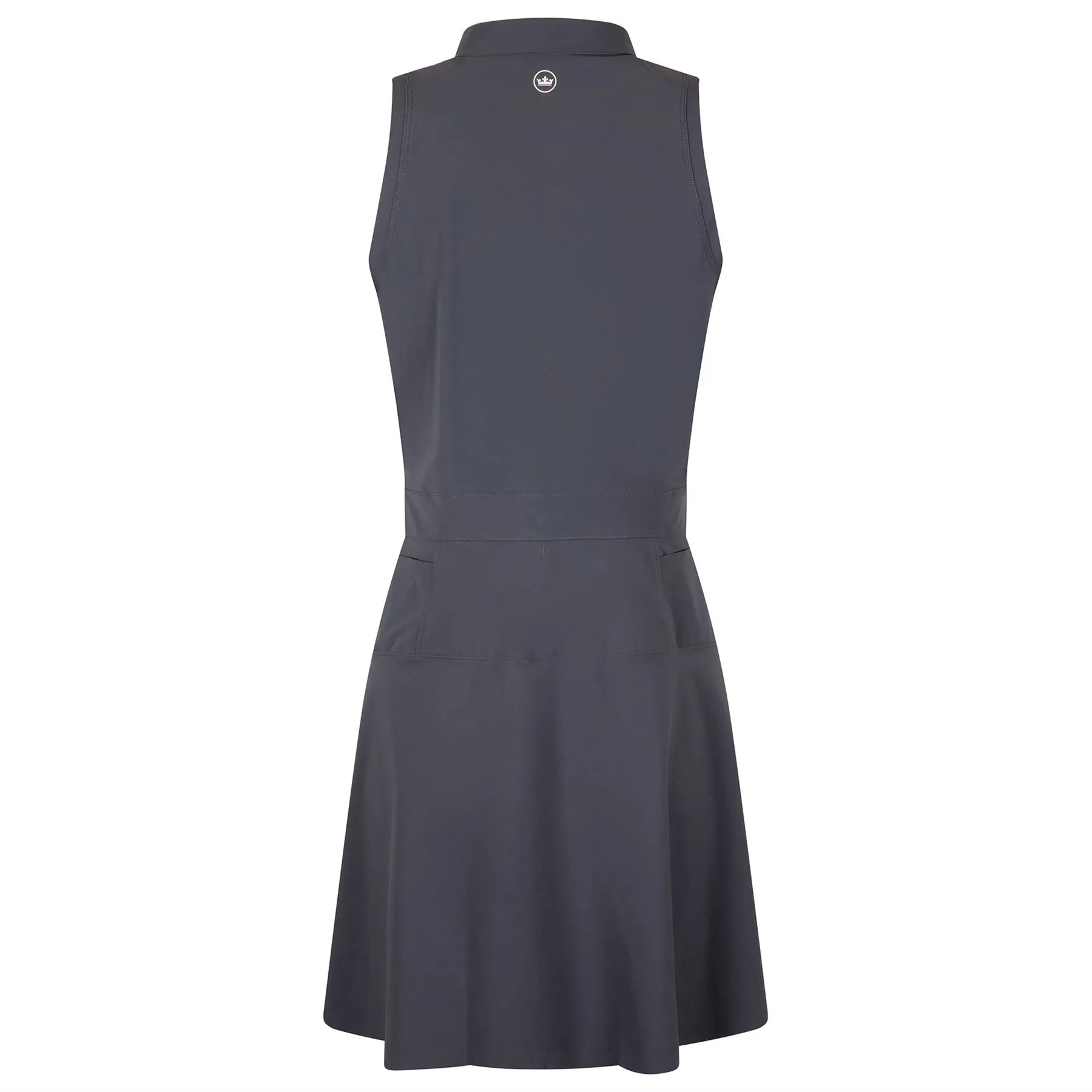 Bingham High Stretch Swing Dress Graphite