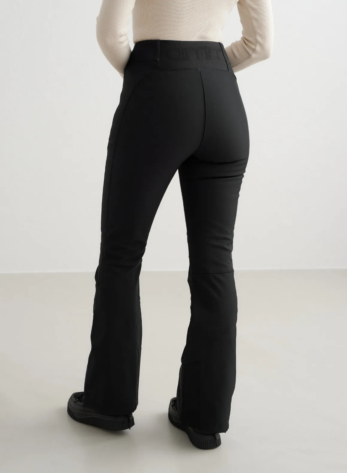 Black Stretch Thermo Pants
