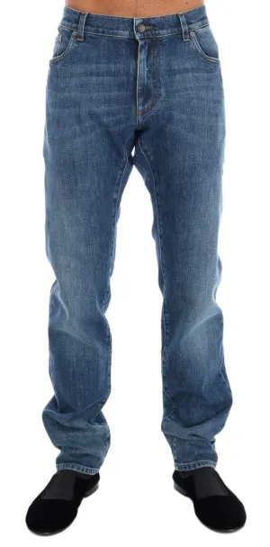 Blue 14 STRETCH Logo Jeans