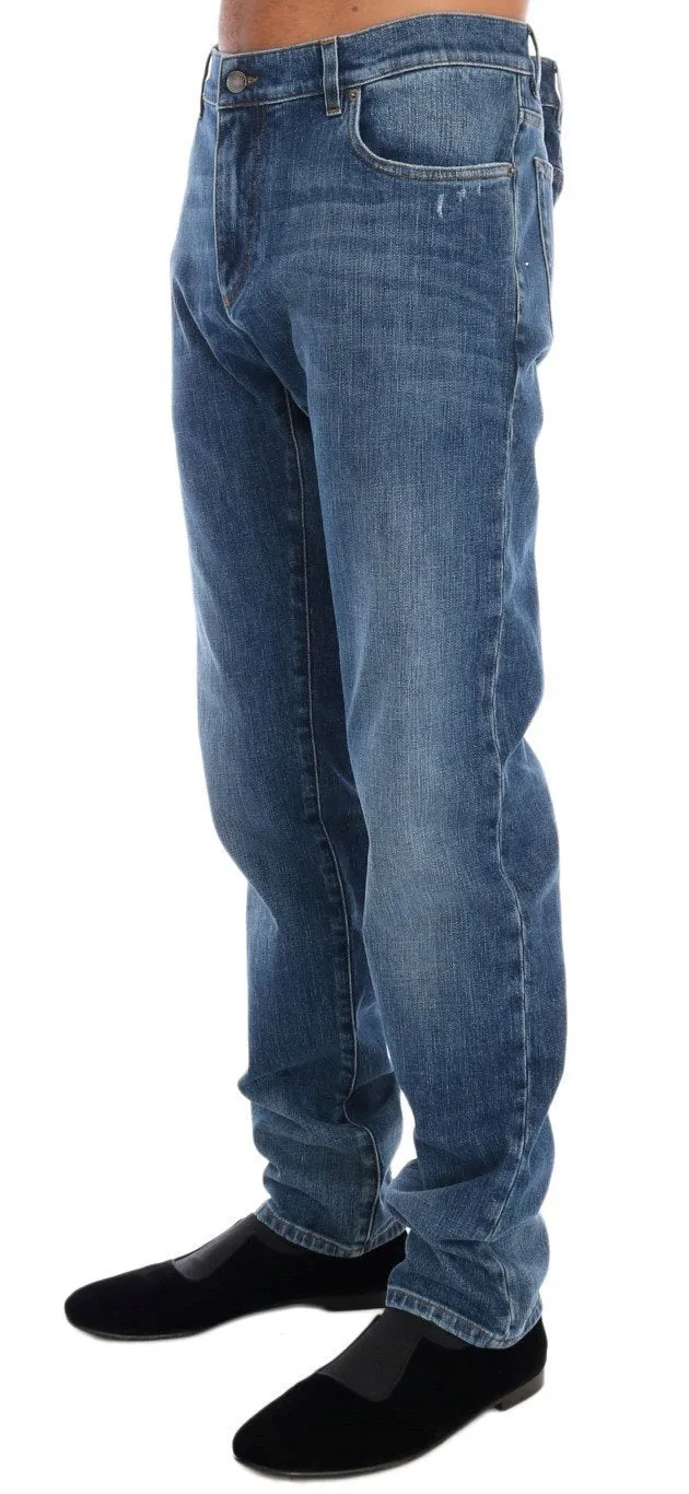Blue 14 STRETCH Logo Jeans