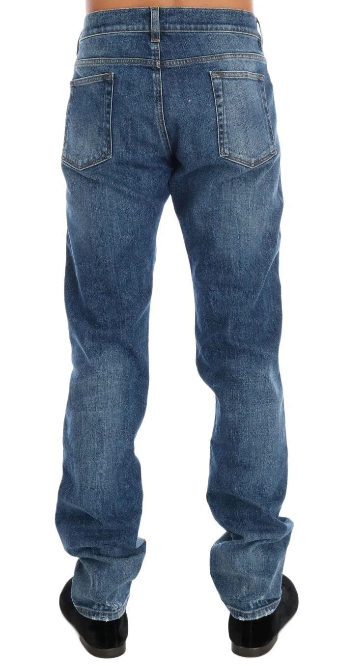 Blue 14 STRETCH Logo Jeans