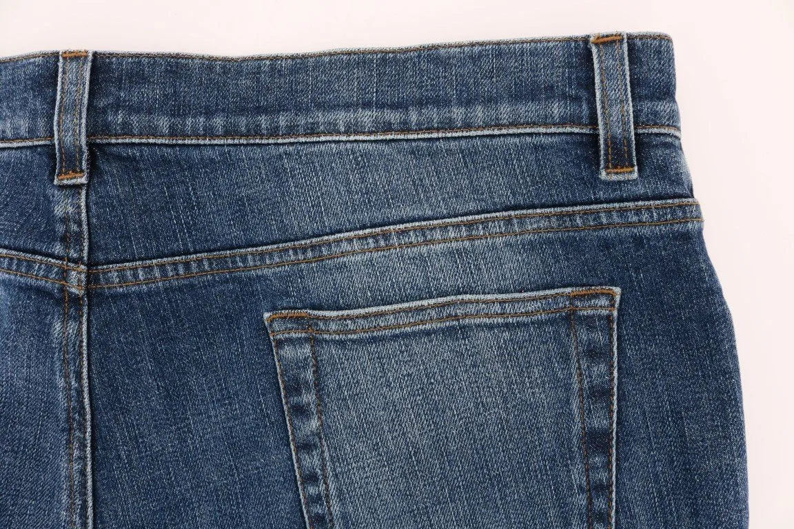Blue 14 STRETCH Logo Jeans