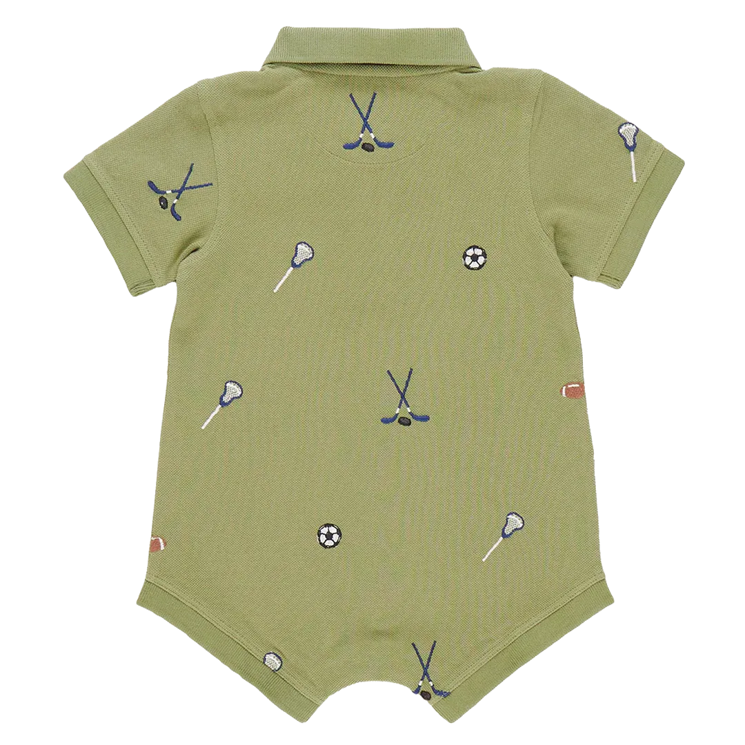 Blue Rooster Baby Boys Alec Jumper - Sports Embroidery
