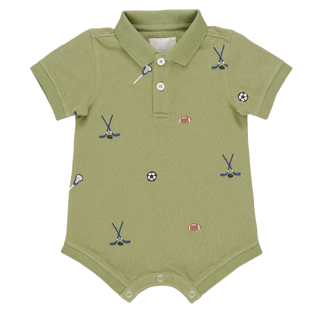 Blue Rooster Baby Boys Alec Jumper - Sports Embroidery