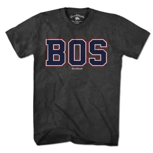 BOS Navy & Red Team T-Shirt