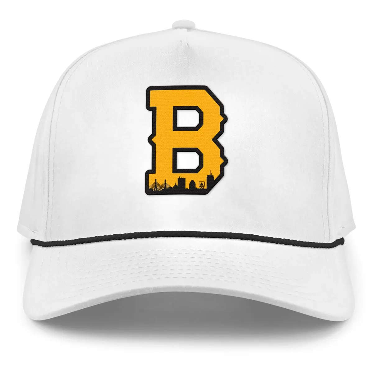 Boston B Skyline Black & Gold Rope Performance Hat