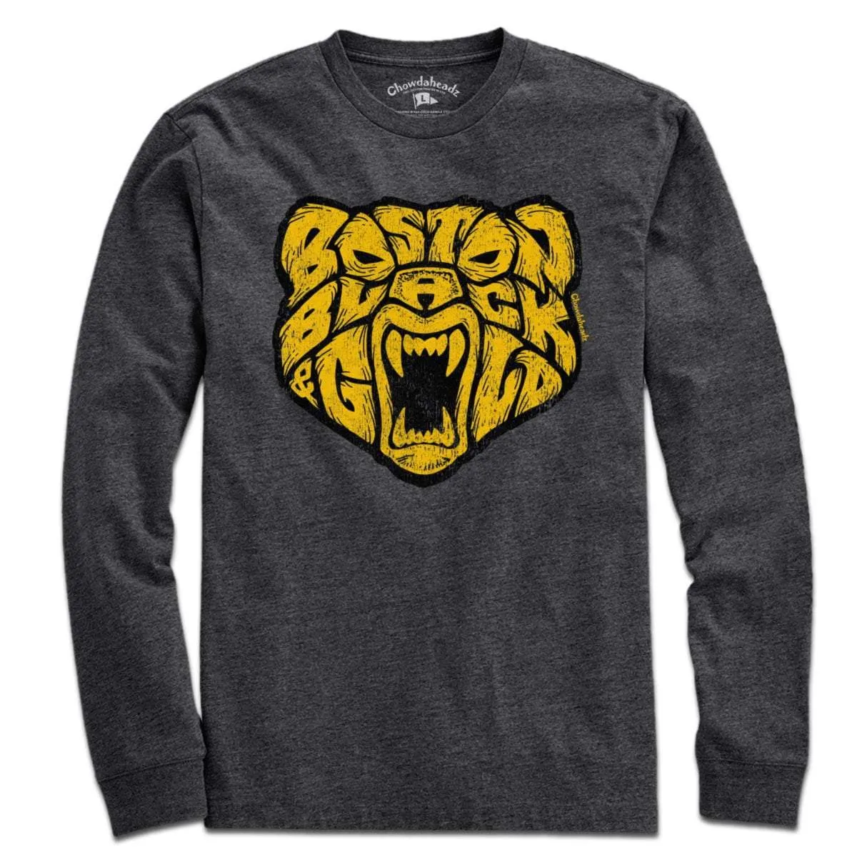 Boston Black & Gold Bear T-Shirt