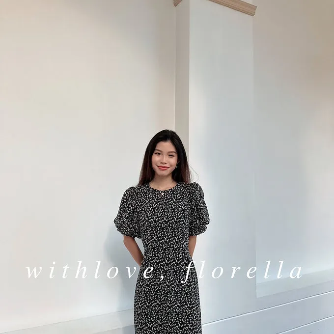 Botanical Aurora Midi Dress