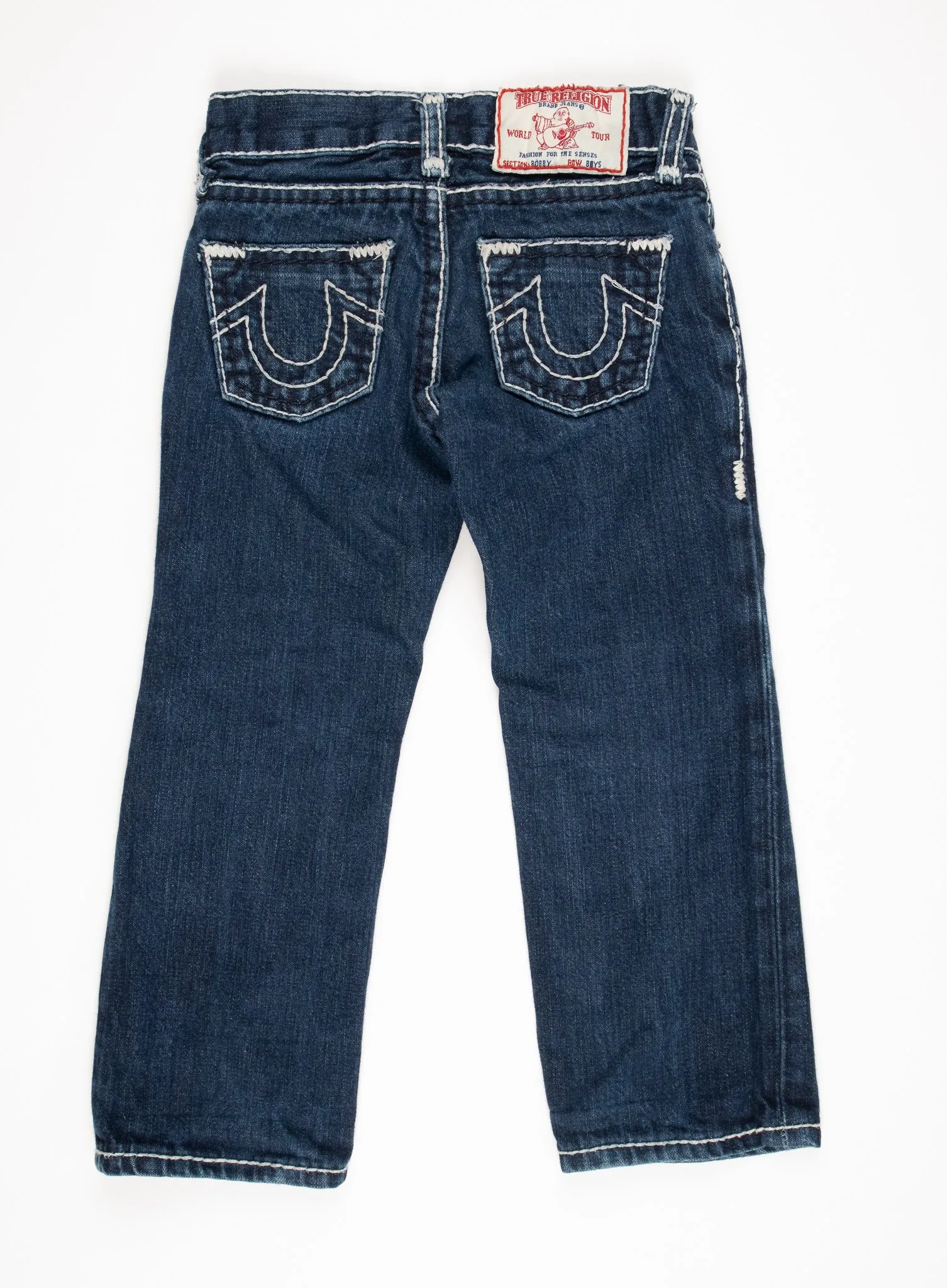 BOY SIZE 3 YEARS - TRUE RELIGION (Bobby) Non-stretch, Boot-cut Jeans EUC B47