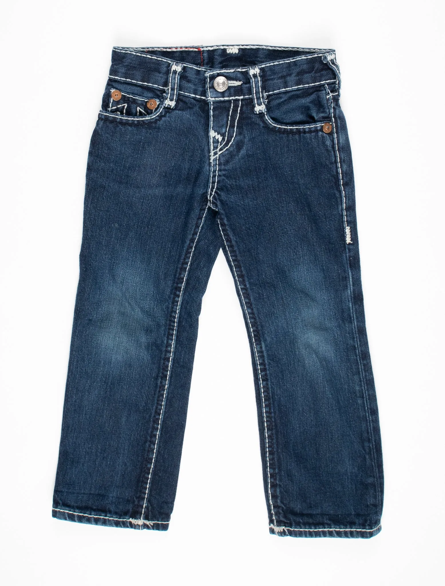 BOY SIZE 3 YEARS - TRUE RELIGION (Bobby) Non-stretch, Boot-cut Jeans EUC B47