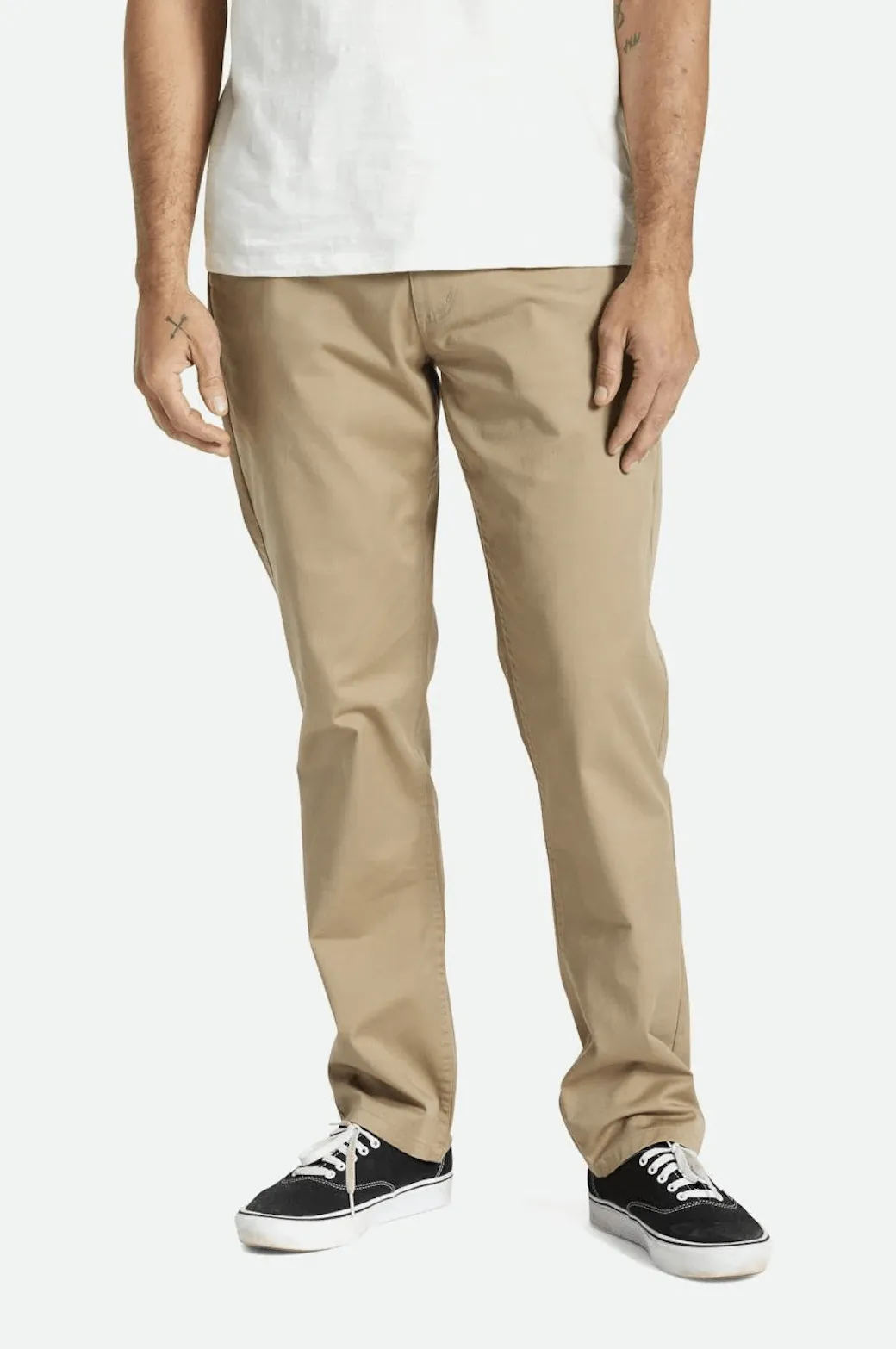 BRIXTON Choice Chino Regular Pant - Khaki