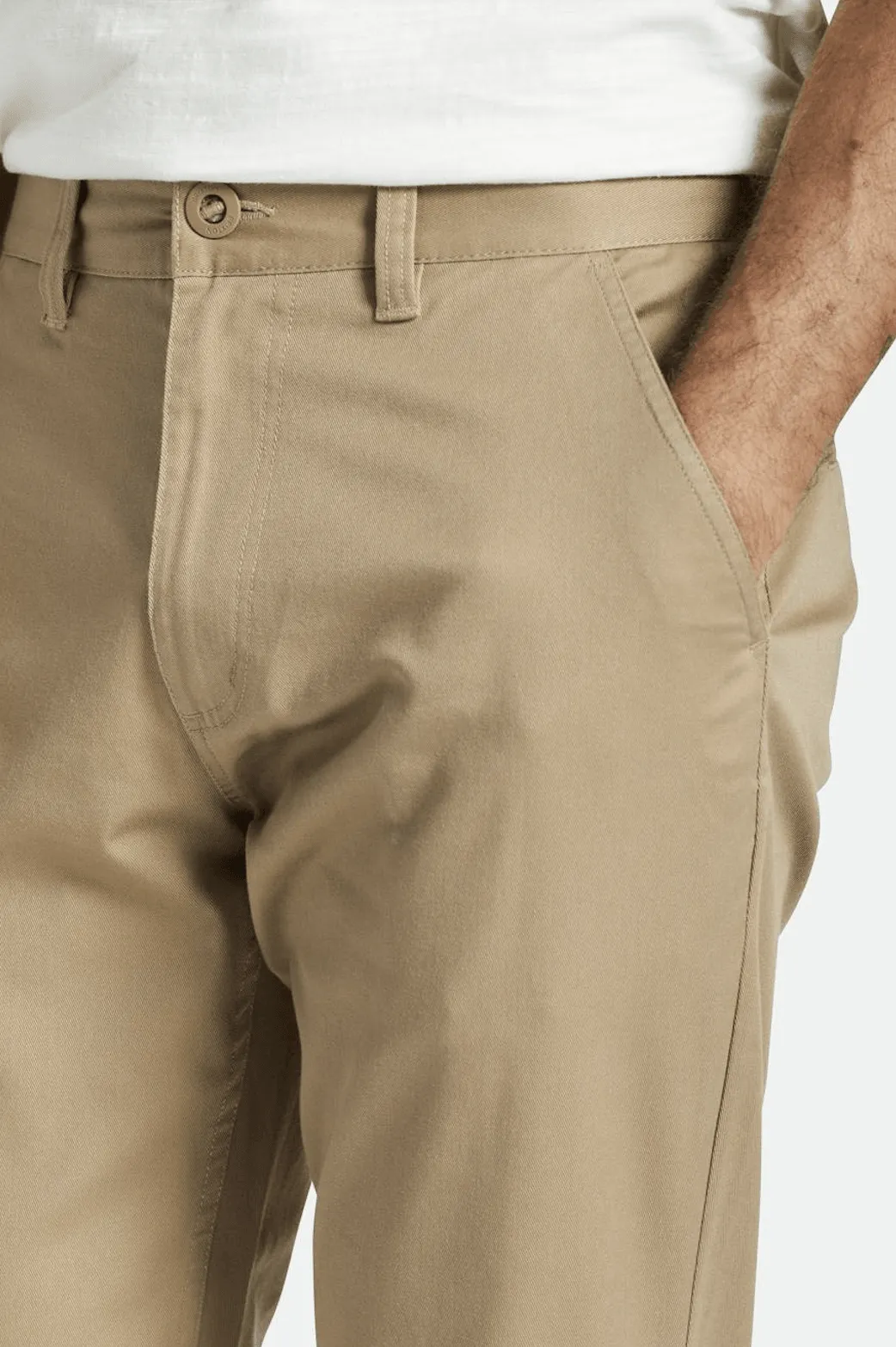 BRIXTON Choice Chino Regular Pant - Khaki
