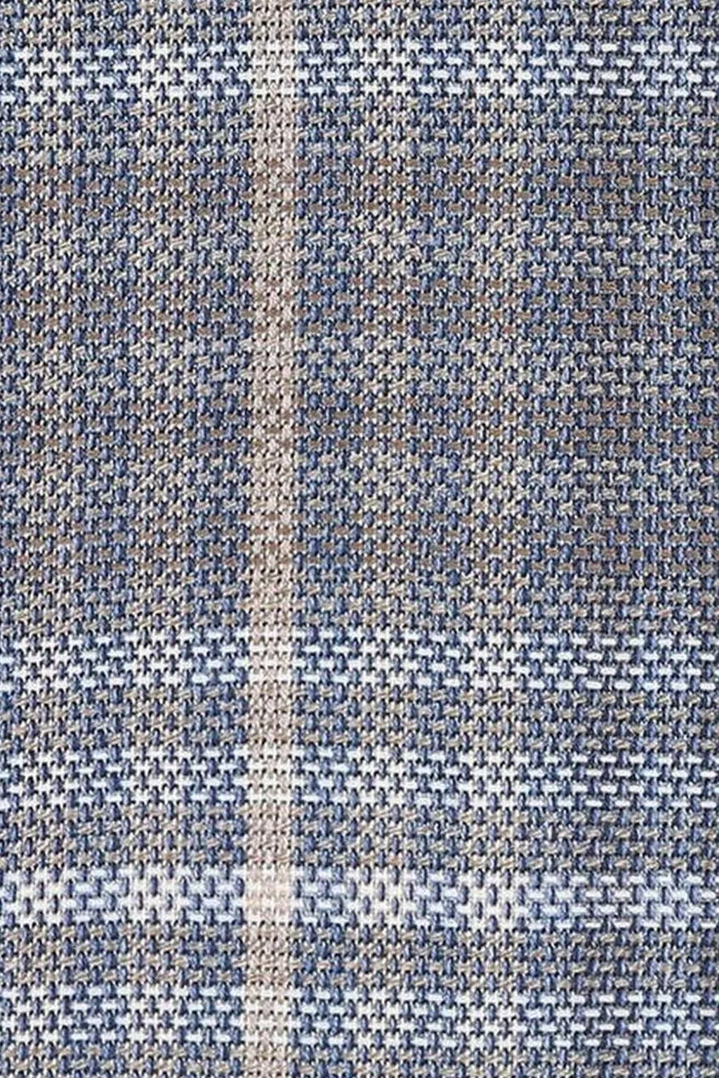 Brown Windowpane Sports Jacket