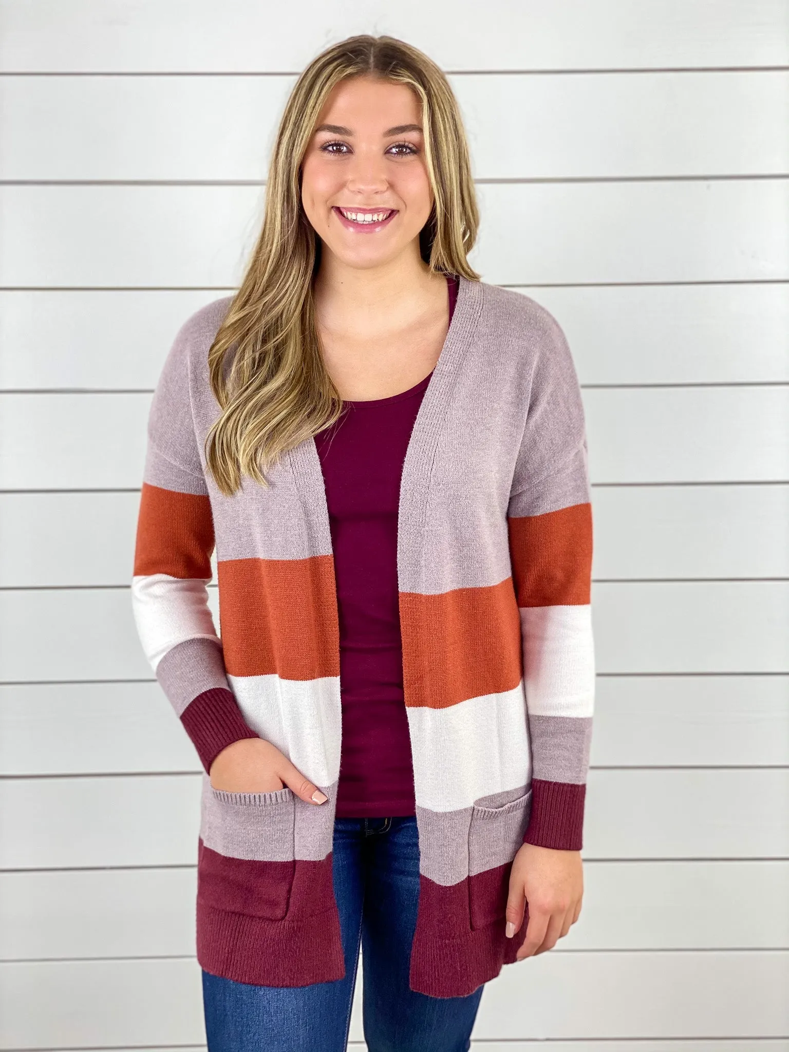 Burgundy Racerback Tank