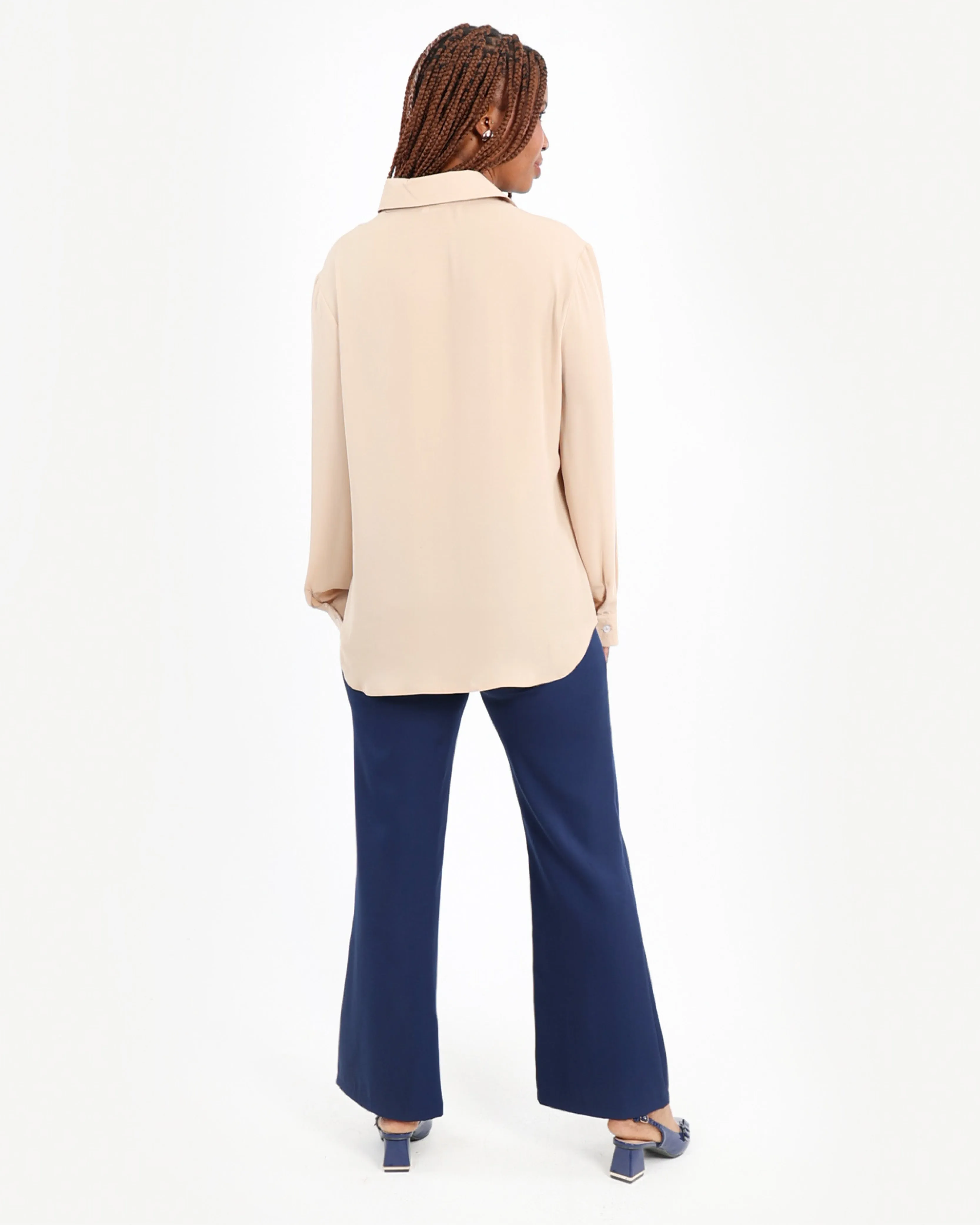 Button-Up Blouse