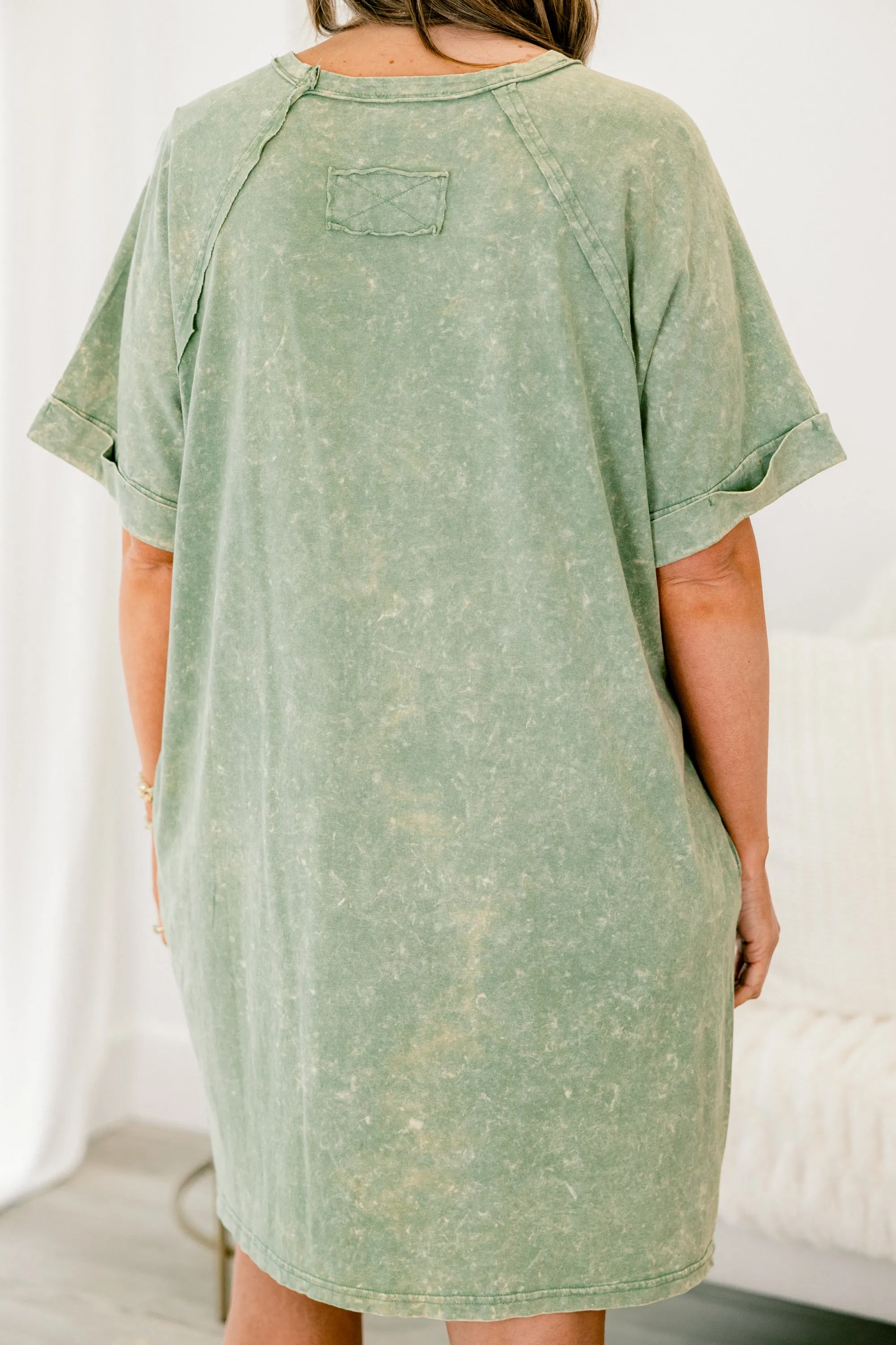 Bye Bye Birdie Dress, Sage
