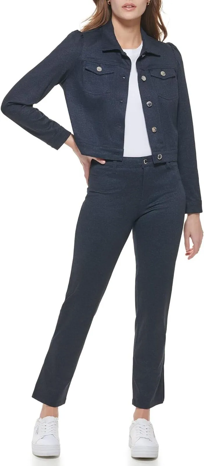 Calvin Klein Women's Sportwears Everyday Stretch Denim Pant M2CK2285