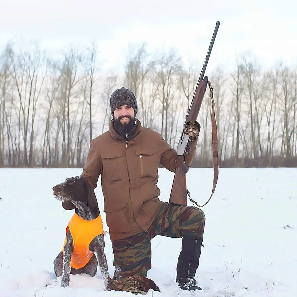 Camouflage Hunting Gloves – Anti-Slip